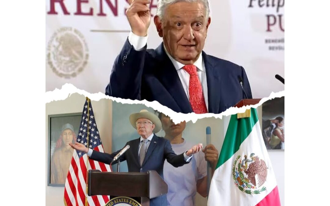 “ESO NO ES DE BUENOS VECINOS, NO SIGNIFICA RESPETO A LA SOBERANÍA Y ES UN ACTO DE PREPOTENCIA Y NO HAY IGUALDAD: AMLO SOBRE DECLARACIONES DE KEN SALAZAR.