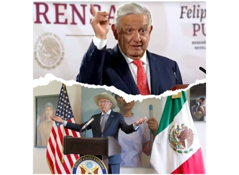 “ESO NO ES DE BUENOS VECINOS, NO SIGNIFICA RESPETO A LA SOBERANÍA Y ES UN ACTO DE PREPOTENCIA Y NO HAY IGUALDAD: AMLO SOBRE DECLARACIONES DE KEN SALAZAR.