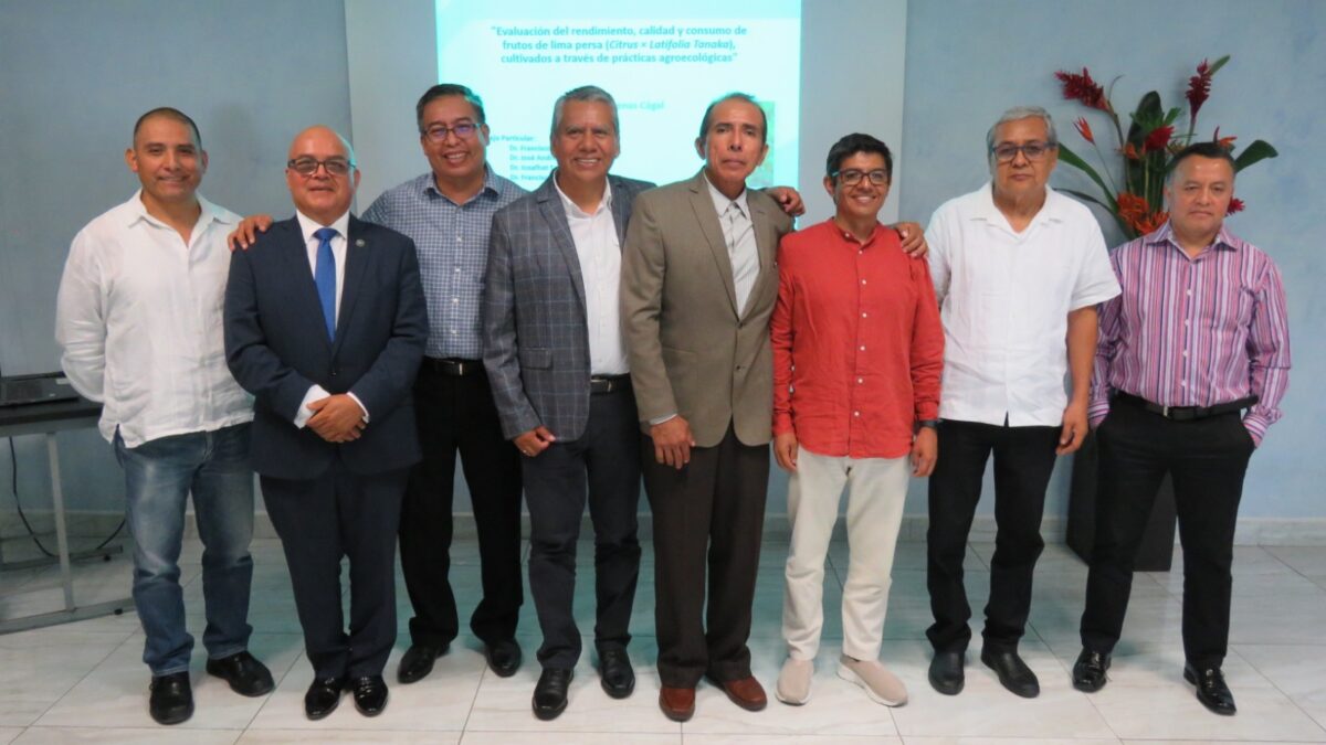 Se realiza el primer Examen de Grado de Doctorado en el Campus Córdoba del Colegio de Postgraduados