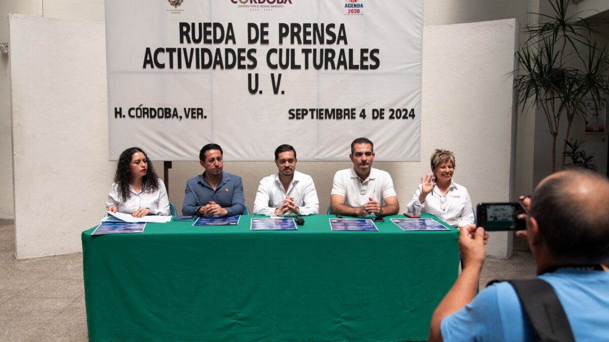 Presenta Ayuntamiento de Córdoba y UV agenda cultural