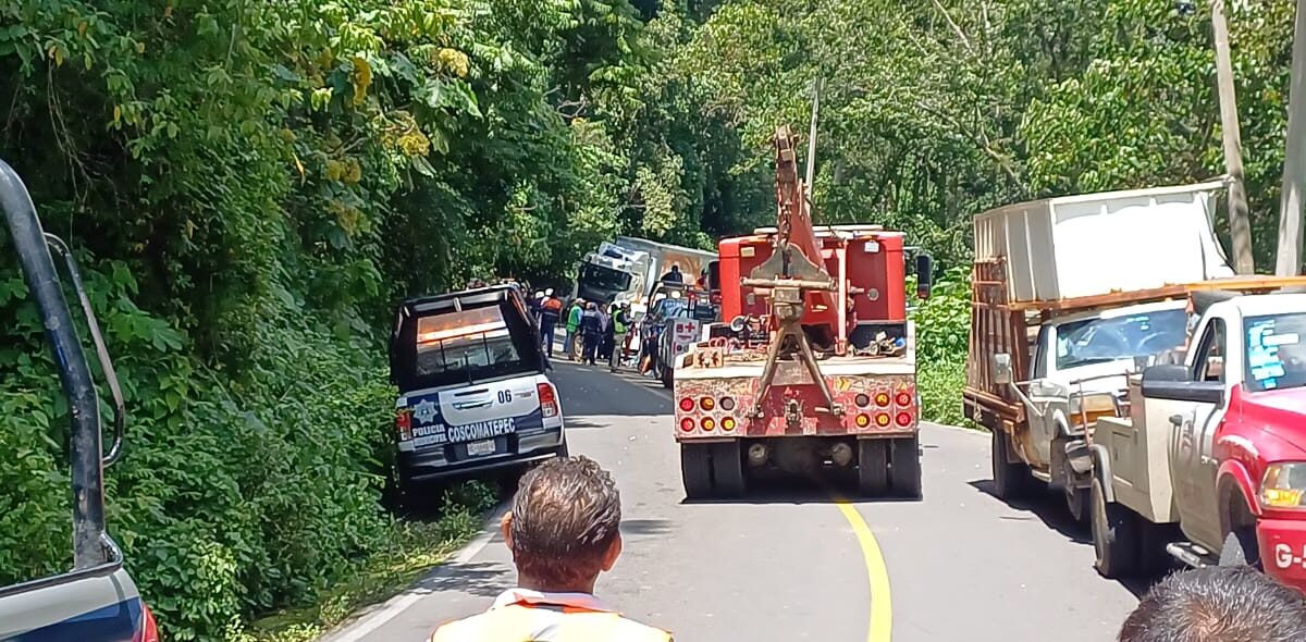 Cerrada carretera federal Fortín- Huatusco
