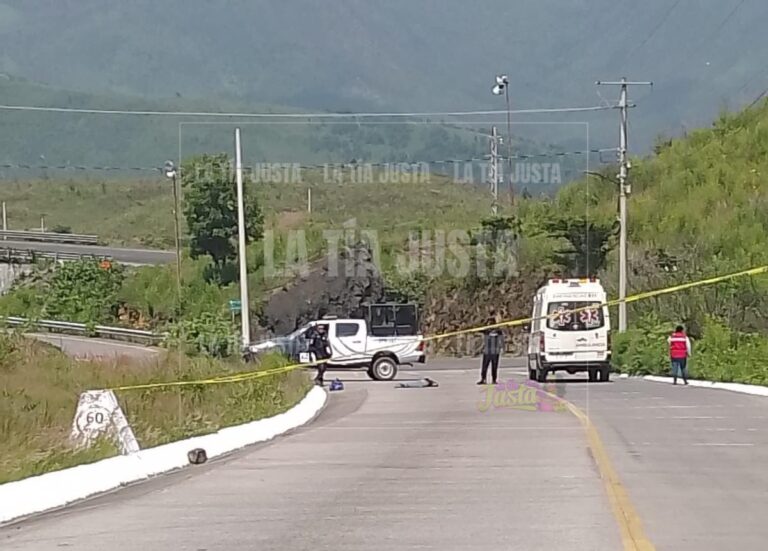 Muere hombre atropellado