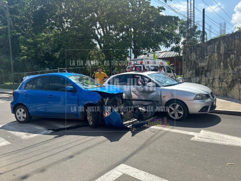 Accidente en Barrio Nuevo deja una persona lesionada