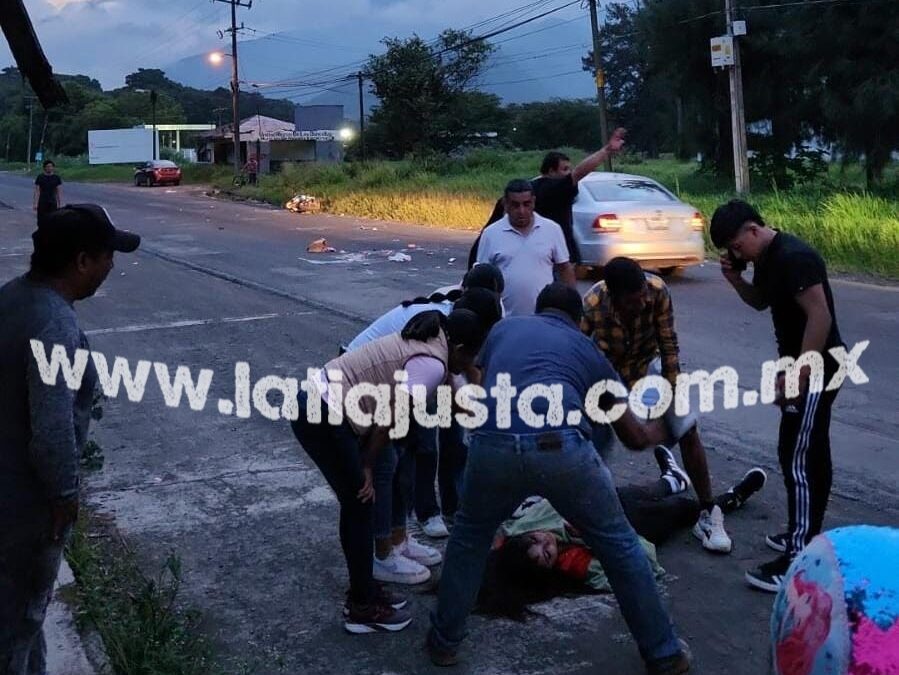 MUERE MENOR EN EL HRRB TRAS SER ATROPELLADA SOBRE LA CARRETERA FEDERAL 150 ORIZABA- TEHUACÁN A LA ALTURA DE LAS DONCELLAS.