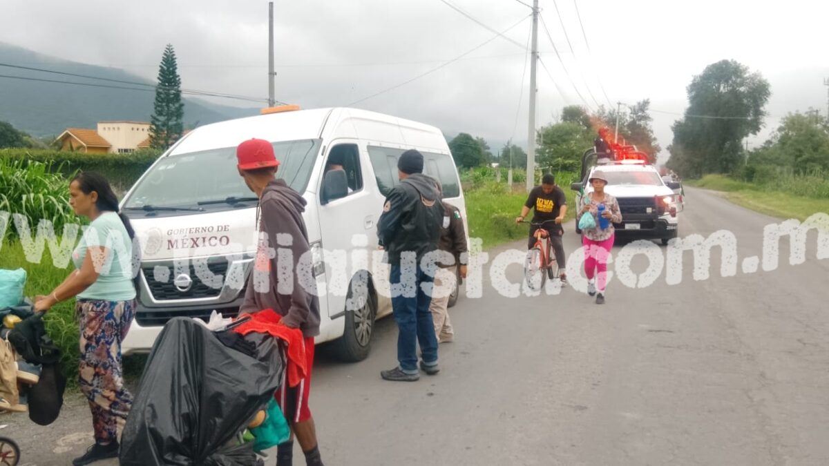 CARAVANA MIGRANTE “JESUCRISTO” PARTE DE ACULTZINGO, VERACRUZ Y LOGRA LLEGAR HASTA AZUMBILLA, PUEBLA.