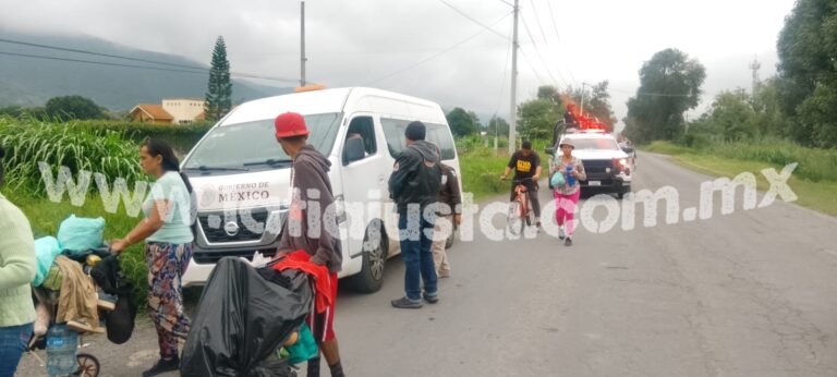 CARAVANA MIGRANTE “JESUCRISTO” PARTE DE ACULTZINGO, VERACRUZ Y LOGRA LLEGAR HASTA AZUMBILLA, PUEBLA.