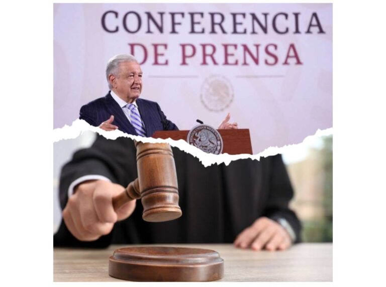 AMLO SEÑALA QUE JUECES ACTUARON DE MANERA IRRESPONSABLE Y CONTRADICTORIA” AL QUERER FRENAR LA REFORMA AL PJ CON SUSPENSIONES.