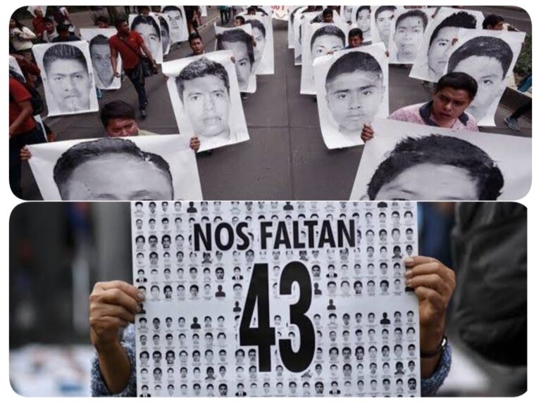 SE CONMEMORA EL DÉCIMO ANIVERSARIO DE LA DESAPARICIÓN DE LOS 43 NORMALISTAS DE AYOTZINAPA.