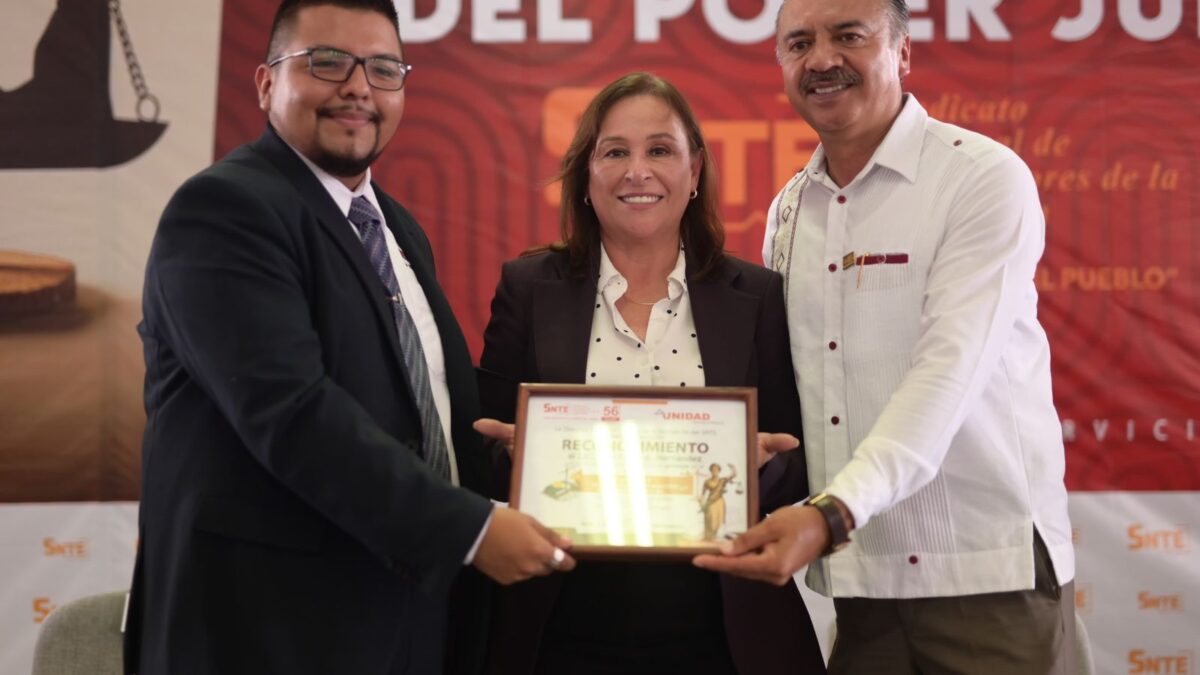 MAESTROS FACTOR FUNDAMENTAL EN LA REFORMA AL PODER JUDICIAL RECONOCE ROCÍO NAHLE