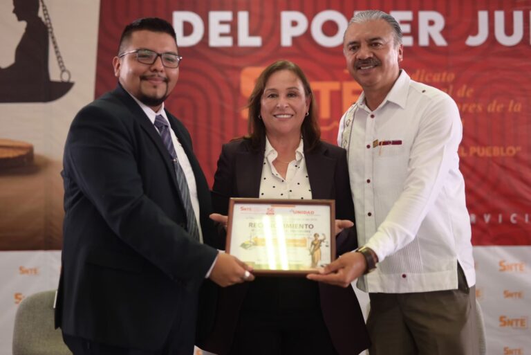 MAESTROS FACTOR FUNDAMENTAL EN LA REFORMA AL PODER JUDICIAL RECONOCE ROCÍO NAHLE