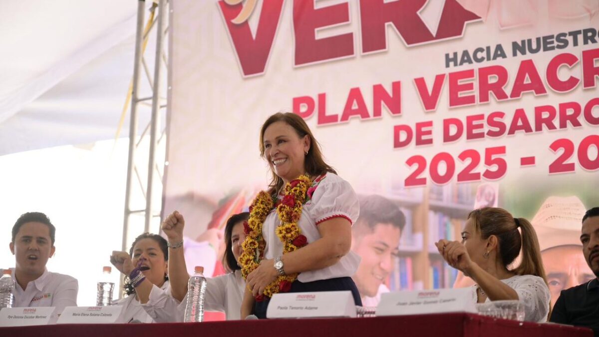 UN HECHO, CARRETERA SANTIAGO TUXTLA-CIUDAD ISLA REFRENDA ROCÍO NAHLE EN LOS TUXTLAS