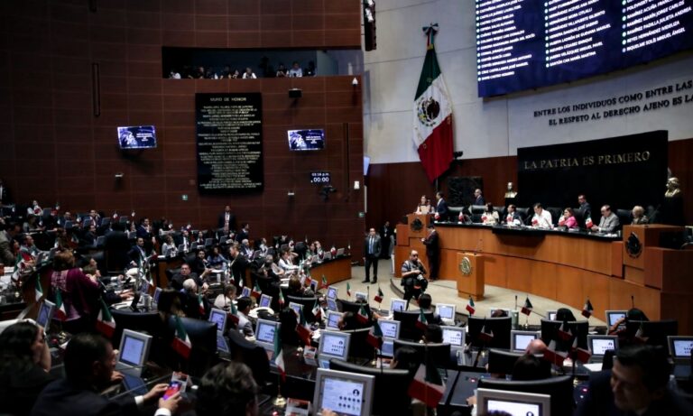 Senado aprueba sede alterna para discutir reforma judicial