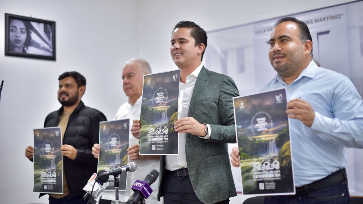 Invita Diputado a foro sobre el cuidado del agua, en San Andrés Tuxtla
