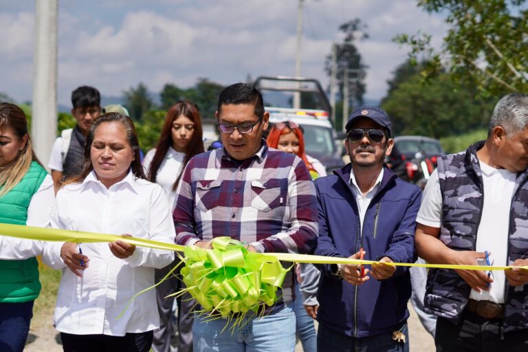 Inaugura Ernesto Ruiz obra en beneficio del Tevacom