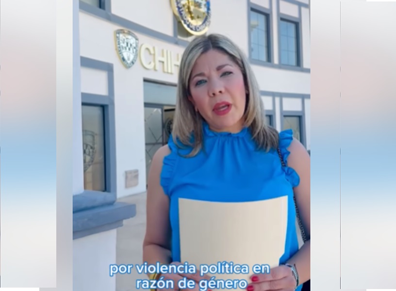 Daniela Álvarez interpone denuncia contra Alejandro Leyva por violencia política de género en Chihuahua