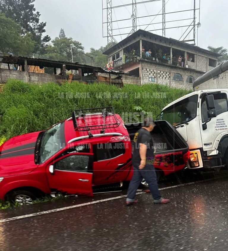 Carambola en la Autopista 150D Orizaba-Puebla