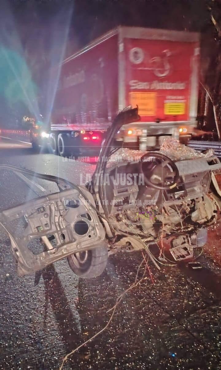 Aparatoso accidente en la Córdoba-Orizaba
