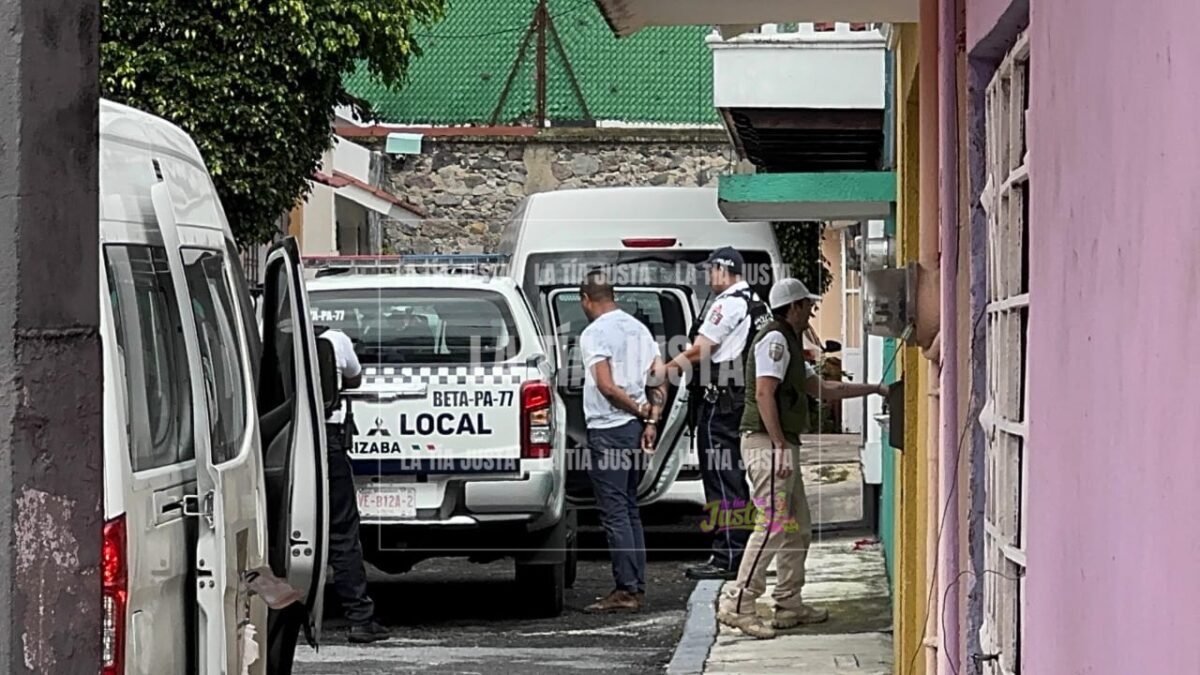 Detención de “pollero” en Orizaba genera movilización policial