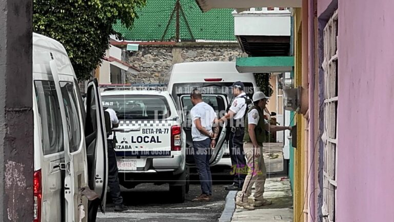 Detención de “pollero” en Orizaba genera movilización policial