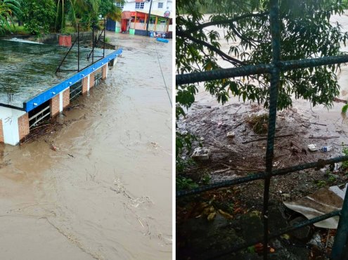 Río Actopan se desborda y provoca inundaciones en Úrsulo Galván: activan refugios