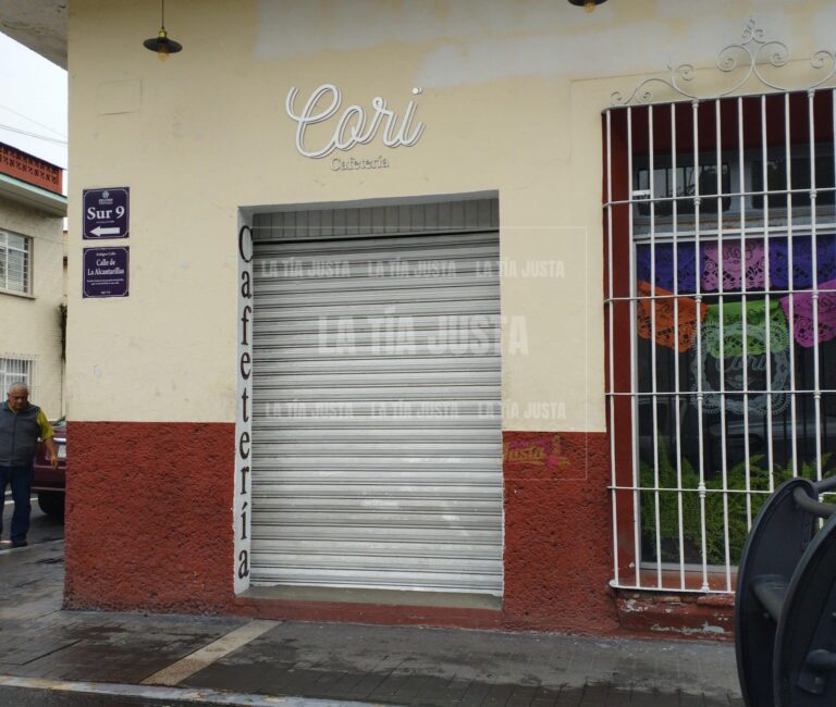 Asaltan cafetería en la colonia Centro de Orizaba