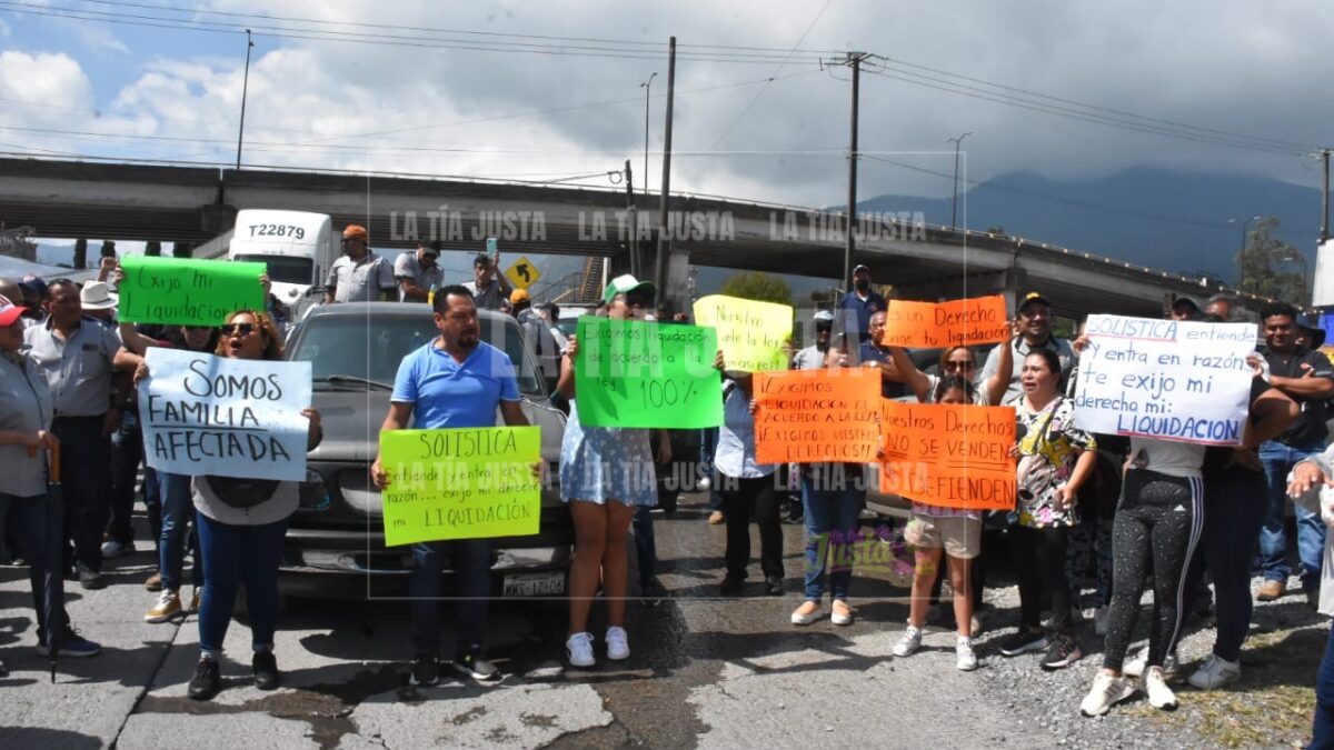 Trabajadores de empresa Femsa Solística exigen liquidación