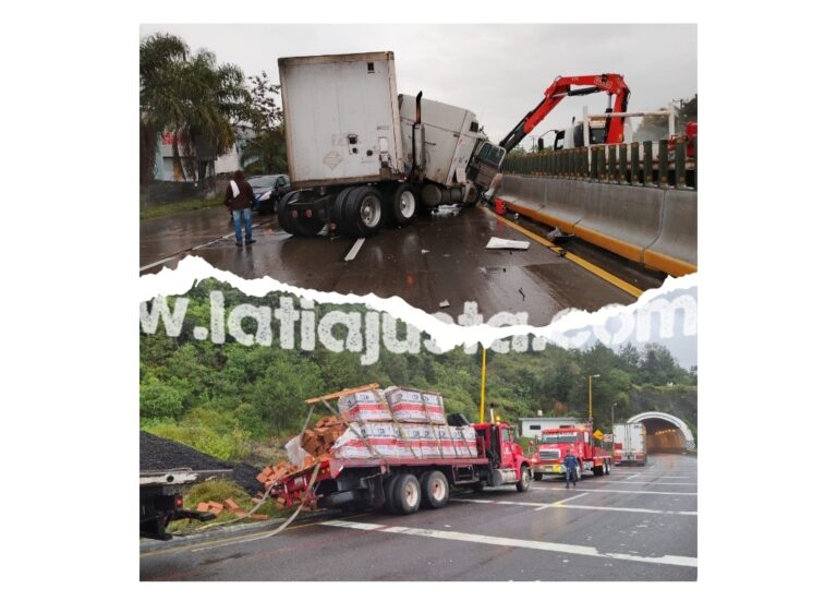 SE REGISTRAN 2 ACCIDENTES SOBRE LA AUTOPISTA PUEBLA-CÓRDOBA; UNO EN LAS CUMBRES DE MALTRATA Y OTRO EN CÓRDOBA.