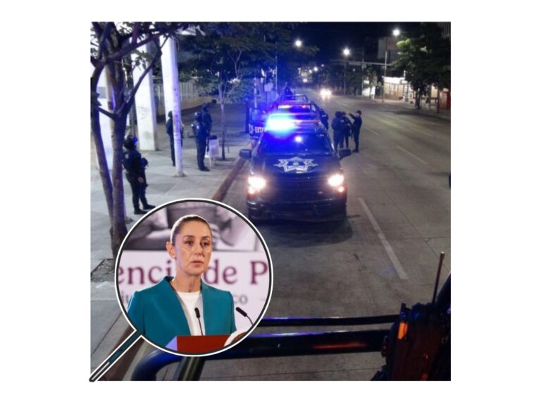 LA ESTRATEGIA DE SEGURIDAD VA A FUNCIONAR, ESO NO QUIERE DECIR QUE SEA DE UN DÍA PARA OTRO, PERO VA A FUNCIONAR”: CLAUDIA SHEINBAUM.