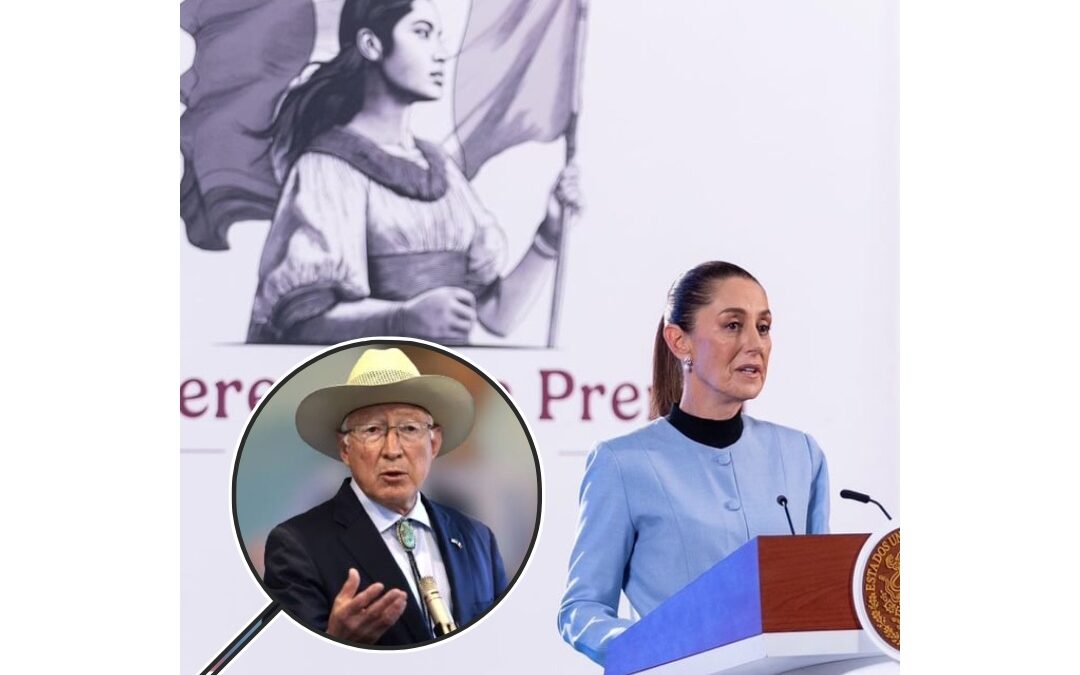 GOBIERNO DE LA PRESIDENTA CLAUDIA SHEINBAUM PONE LINEAMIENTOS A EMBAJADOR KEN SALAZAR.