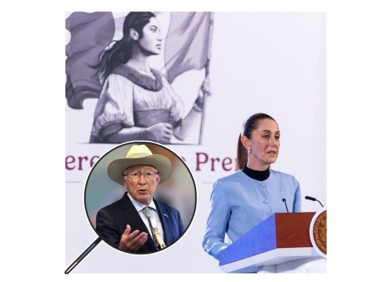 GOBIERNO DE LA PRESIDENTA CLAUDIA SHEINBAUM PONE LINEAMIENTOS A EMBAJADOR KEN SALAZAR.