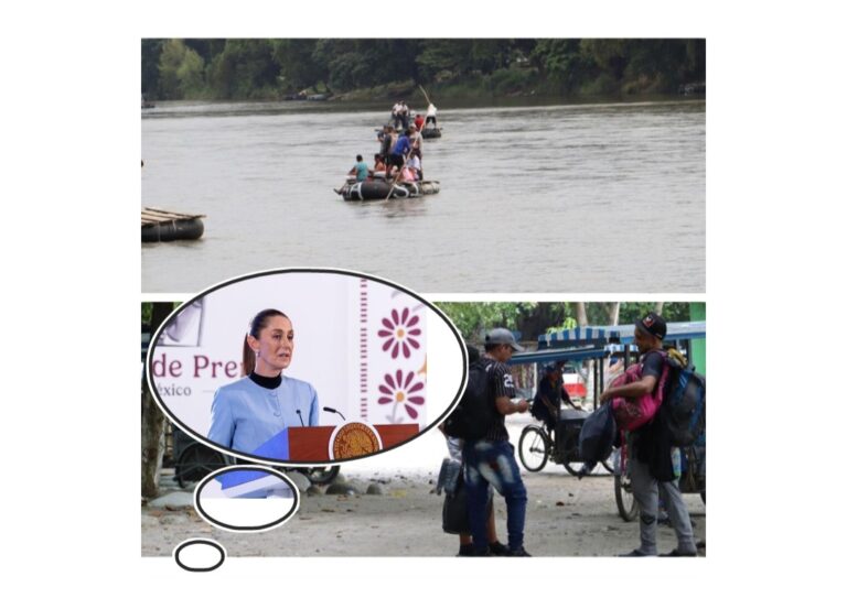 TRAS COMIENZO DEL GOBIERNO DE LA PRESIDENTA CLAUDIA SHEINBAUM Y REGLAS DE EE.UU. EN MÉXICO SE DISPERSA A MIGRANTES DE LA FRONTERA SUR.