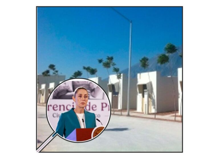 EN EL SEXENIO DEL GOBIERNO DE CLAUDIA SHEINBAUM SE CONSTRUIRÁN UN MILLÓN DE VIVIENDAS.
