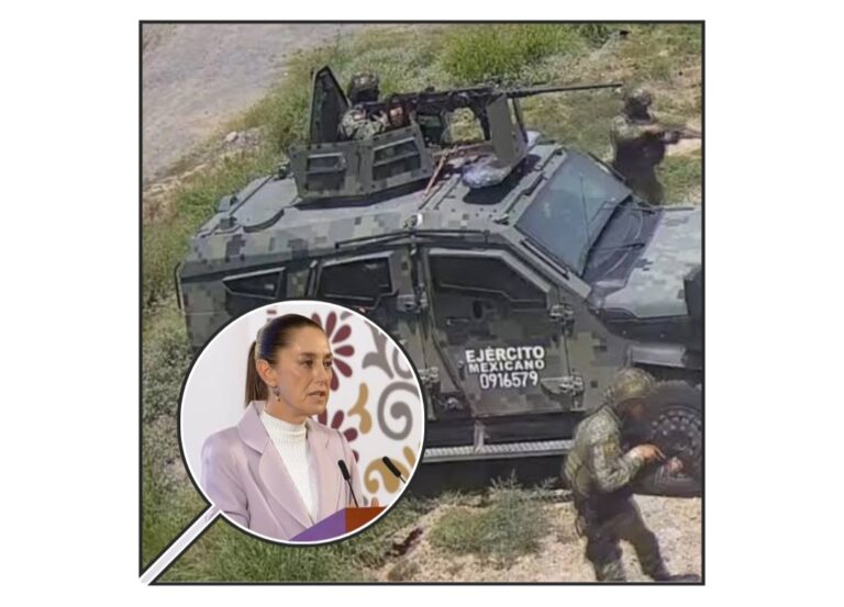 TRAS LOS HECHOS EN NUEVO LAREDO, TAMAULIPAS LA PRESIDENTA SHEINBAUM, PROMETE QUE SE SANCIONARÁ MALA ACTUACIÓN DE MILITARES Y GN.
