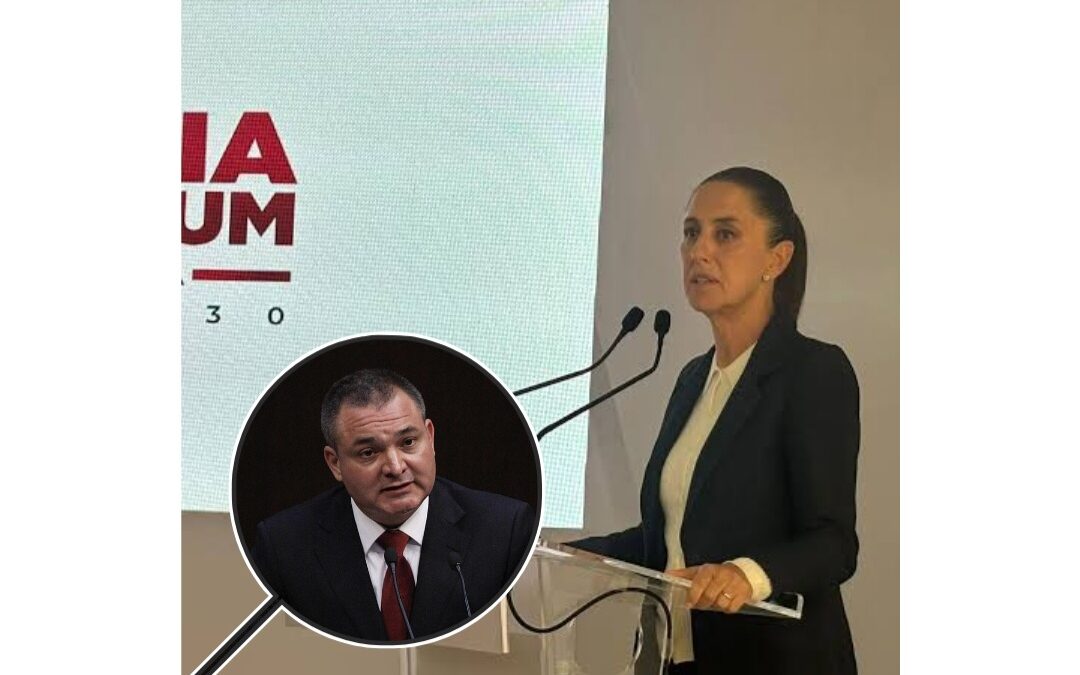GENARO GARCÍA LUNA ESTABA VINCULADO CON EL NARCO”: CLAUDIA SHEINBAUM.