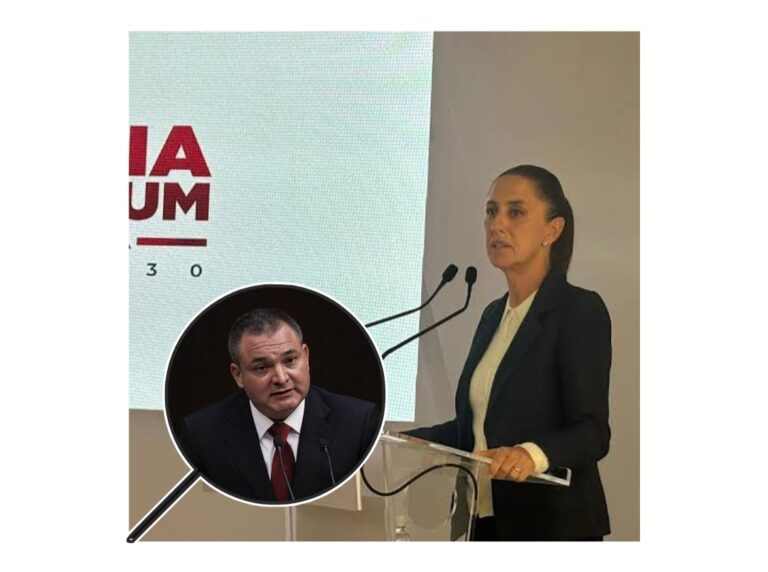 GENARO GARCÍA LUNA ESTABA VINCULADO CON EL NARCO”: CLAUDIA SHEINBAUM.