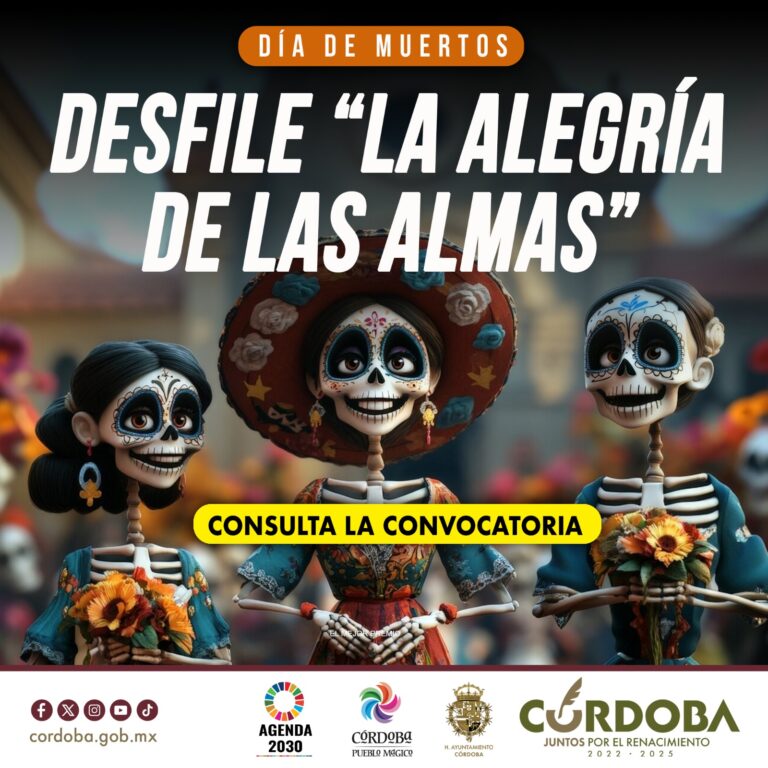 Invitan a participar en el desfile “La Alegría de las Almas”.