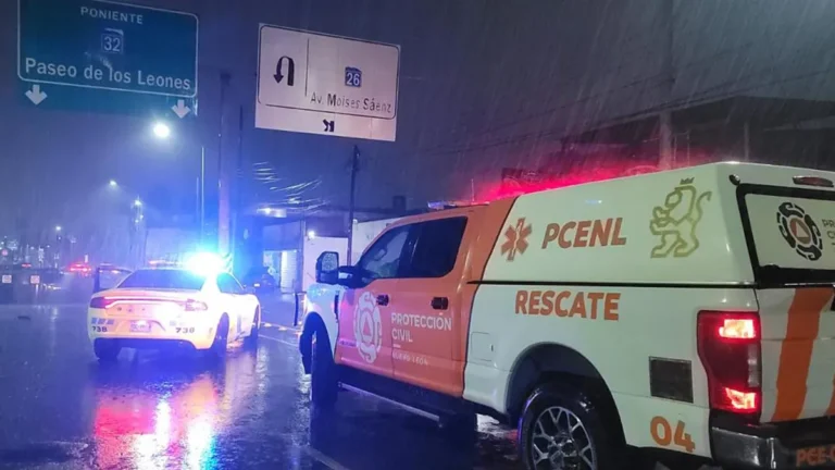 Lluvias del Frente Frío 4 dejan cuatro muertos en Nuevo León