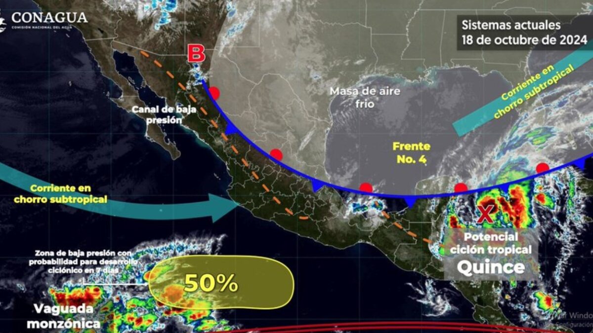 Nuevo ciclón amenaza a Quintana Roo; este día tocará tierra