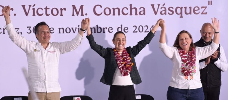 ASISTE ROCÍO NAHLE A INAUGURACIÓN DE HOSPITAL DE SALUD MENTAL EN ORIZABA