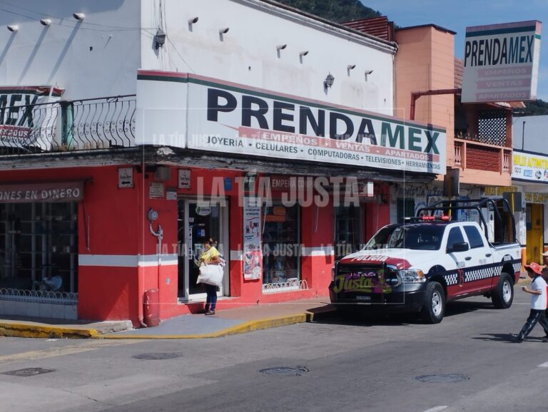 Robo en Prendamex de Río Blanco
