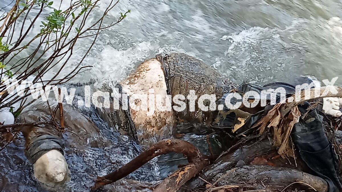 LOCALIZAN CUERPO EN EL RÍO BLANCO EN CIUDAD MENDOZA.