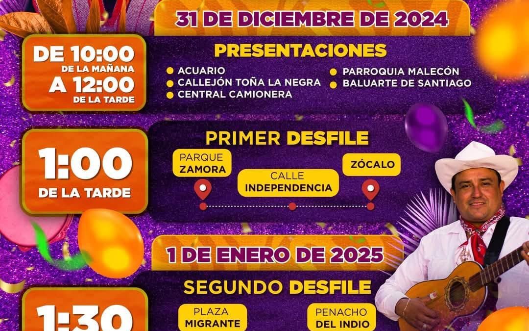 Despide el 2024 y recibe el Año Nuevo en Veracruz: programa y horario