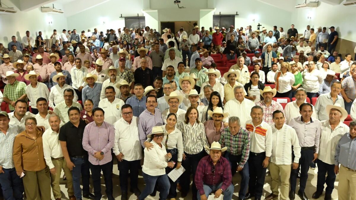 BRINDA ROCÍO NAHLE ATENCIÓN INMEDIATA AL SECTOR GANADERO