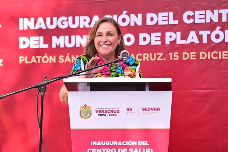 La salud en Veracruz, compromiso irrenunciable: gobernadora Rocío Nahle