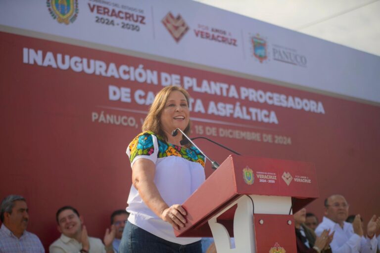 Gobernadora Rocío Nahle anuncia infraestructura estratégica para la zona norte
