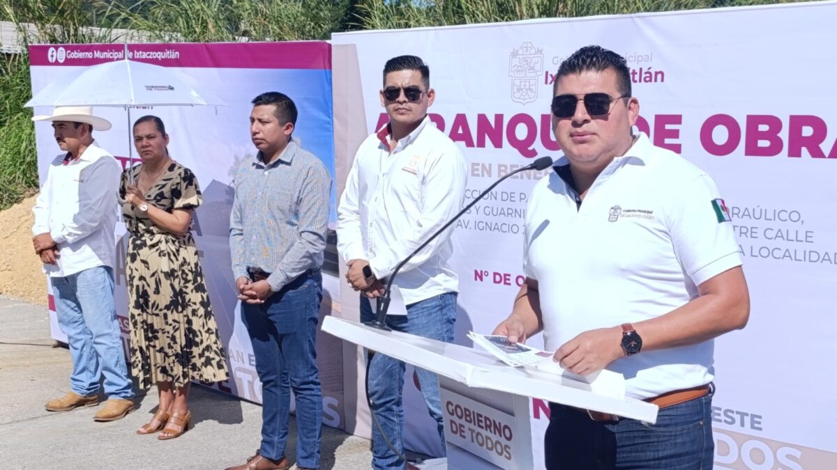 Arranca obra de construcción de pavimento en bulevar Reforma