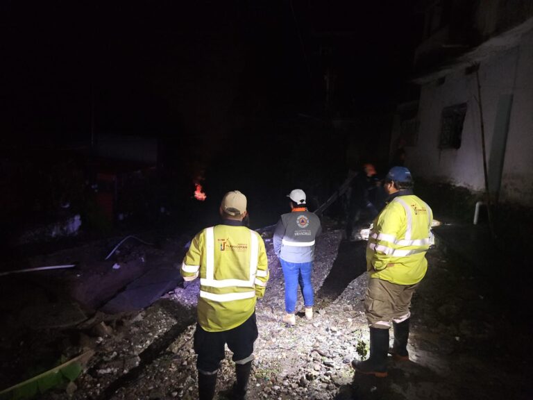 Mantiene Protección Civil atención en Tlapacoyan