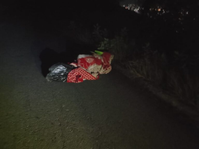 Localizan cuerpo encobijad0 en camino a Palo Verde