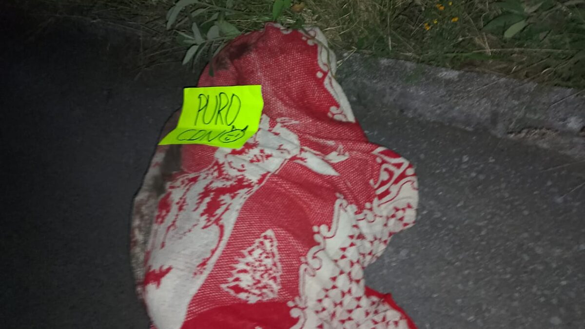 Identifican cuerpo encobijado abandonado en camino de Nogales 