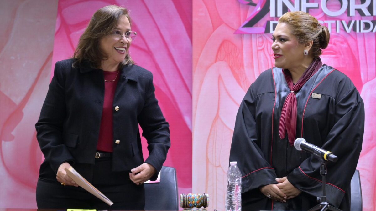 Gobernadora Rocío Nahle acude a segundo Informe del Poder Judicial